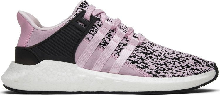 נעלי סניקרס EQT Support 93/17 'Pink Glitch' של המותג אדידס בצבע וָרוֹד עשויות 