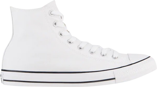 נעלי סניקרס Chuck Taylor All Star High 'Oversized Logo' של המותג קונברס אולסטאר בצבע לבן עשויות בַּד