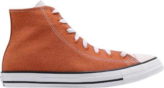 נעלי סניקרס Renew Cotton Chuck Taylor All Star High 'Orange' של המותג קונברס אולסטאר בצבע כתום עשויות 