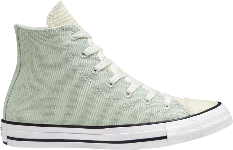 נעלי סניקרס Renew Cotton Chuck Taylor All Star High 'Green Oxide' של המותג קונברס אולסטאר בצבע ירוק עשויות 