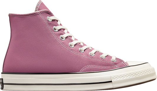 נעלי סניקרס Chuck 70 Vintage Canvas High 'Pink Aura' של המותג קונברס אולסטאר בצבע וָרוֹד עשויות בַּד