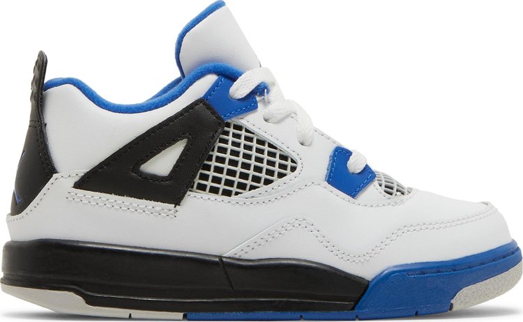 נעלי סניקרס Air Jordan 4 Retro TD 'Motorsports' של המותג נייקי בצבע לבן עשויות 