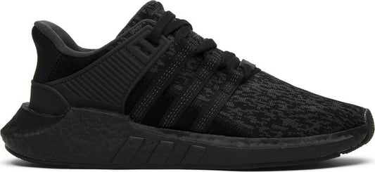 נעלי סניקרס EQT Support 93/17 'Black Friday' של המותג אדידס בצבע שָׁחוֹר עשויות ניילון פוליאסטר Primeknit