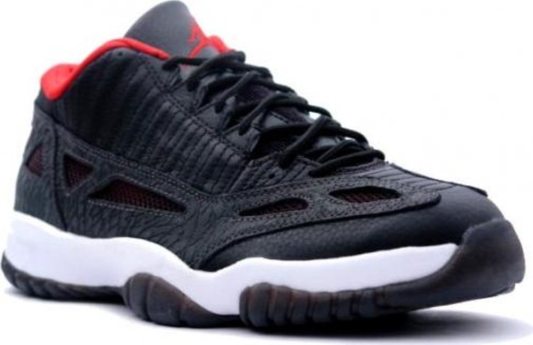 Air Jordan 11 Retro Low IE 'Black Charcoal Red' 2003