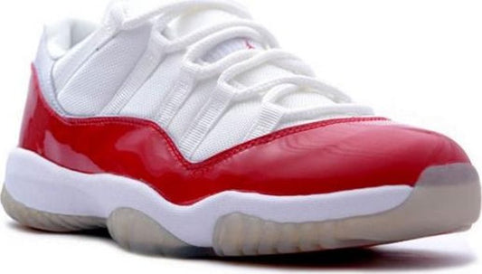 נעלי סניקרס Air Jordan 11 Retro Low 'Cherry' 2001 של המותג נייקי בצבע לבן עשויות 