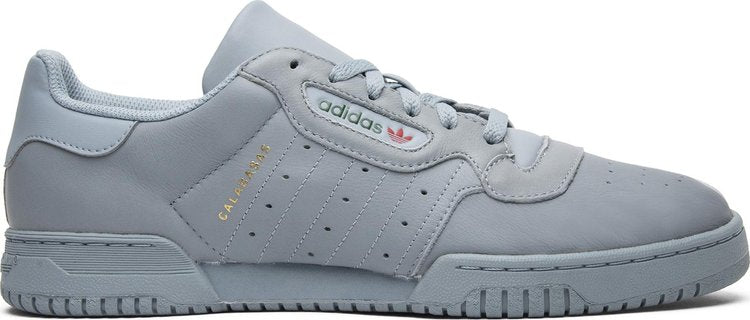נעלי סניקרס Yeezy Powerphase Calabasas 'Grey' של המותג אדידס בצבע אפור עשויות עוֹר