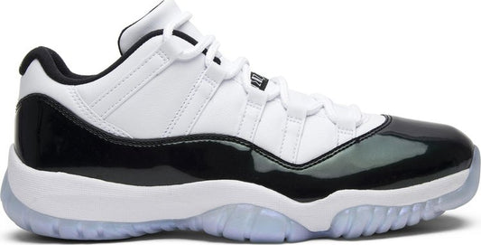 נעלי סניקרס Air Jordan 11 Retro Low 'Emerald' של המותג נייקי בצבע לבן עשויות 