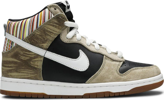 נעלי סניקרס Dunk High Premium Sb 'Paul Ulrich' של המותג נייקי בצבע שָׁחוֹר עשויות 