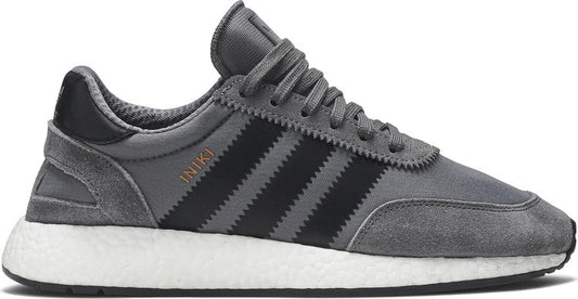 נעלי סניקרס Iniki Runner 'Grey Black' של המותג אדידס בצבע אפור עשויות 