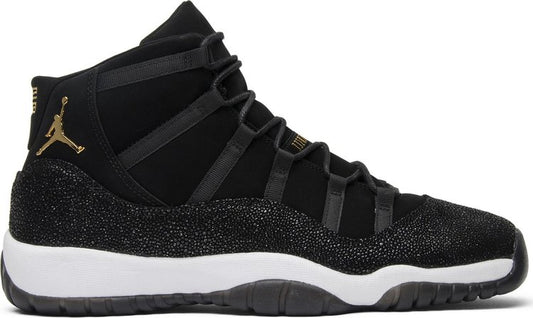 נעלי סניקרס Air Jordan 11 Retro Premium GS 'Heiress' של המותג נייקי בצבע שָׁחוֹר עשויות 