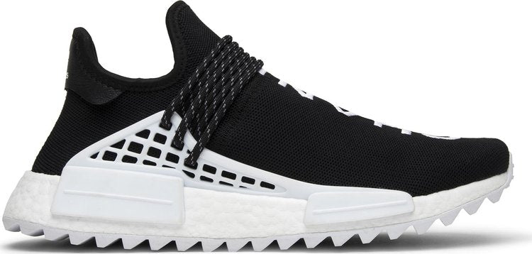 נעלי סניקרס Pharrell x Chanel x NMD Human Race Trail 'Chanel' של המותג אדידס בצבע שָׁחוֹר עשויות 