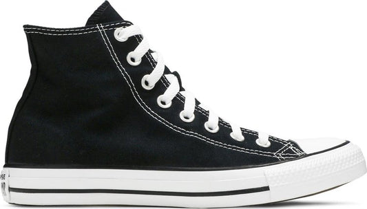 נעלי סניקרס Chuck Taylor All Star High 'Black' של המותג קונברס אולסטאר בצבע שָׁחוֹר עשויות 