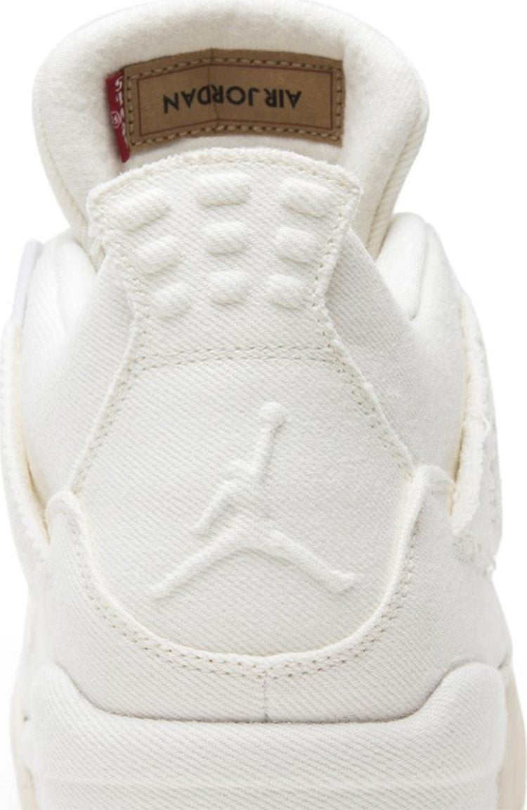 Levi's x Air Jordan 4 Retro 'White Denim'