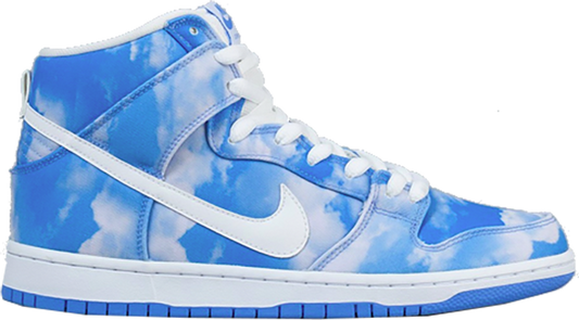 נעלי סניקרס SB Dunk High 'Cloud' של המותג נייקי בצבע כְּחוֹל עשויות 