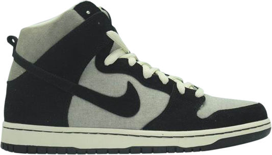 נעלי סניקרס Dunk High Pro SB 'Fossil' של המותג נייקי בצבע אפור עשויות 