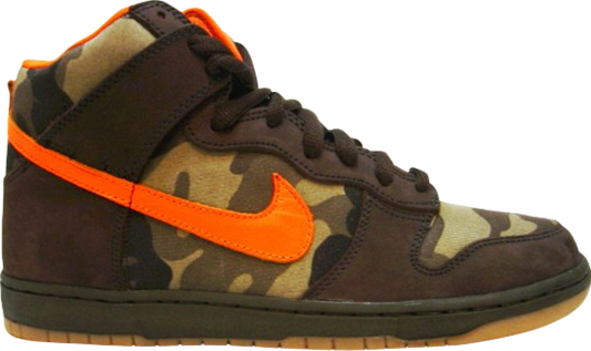 נעלי סניקרס Dunk High Pro SB 'Brian Anderson' של המותג נייקי בצבע חום עשויות 