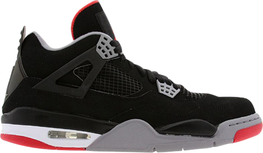 נעלי סניקרס Air Jordan 4 Retro 'Countdown Pack' של המותג נייקי בצבע שָׁחוֹר עשויות 