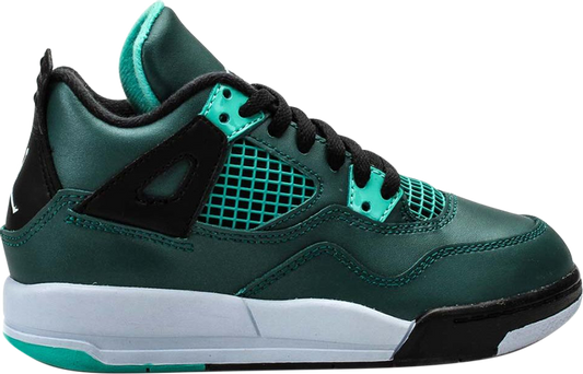 נעלי סניקרס Air Jordan 4 Retro BP 'Teal' של המותג נייקי בצבע ירוק-כחול/טורקיז עשויות 