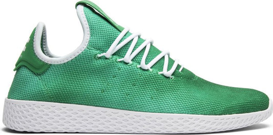 נעלי סניקרס Pharrell x Tennis Hu Holi 'Bright Green' של המותג אדידס בצבע ירוק עשויות 