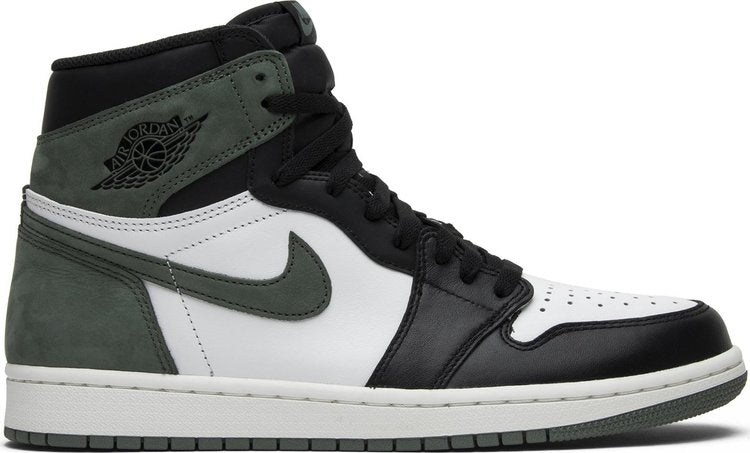 נעלי סניקרס Air Jordan 1 Retro High OG 'Clay Green' של המותג נייקי בצבע ירוק עשויות עוֹר