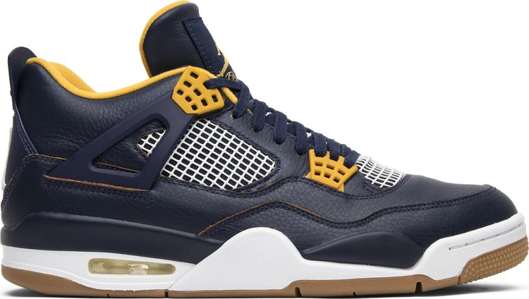 נעלי סניקרס Air Jordan 4 Retro 'Dunk From Above' של המותג נייקי בצבע כְּחוֹל עשויות 