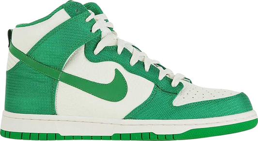 נעלי סניקרס Dunk High 'Lucky Green' של המותג נייקי בצבע ירוק עשויות 