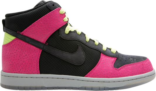 נעלי סניקרס Dunk High Supreme Spark 'Rave Pink' של המותג נייקי בצבע וָרוֹד עשויות 