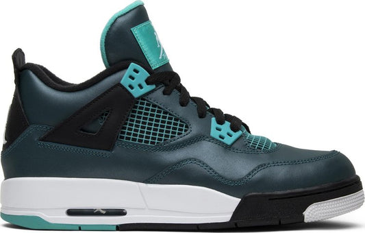 נעלי סניקרס Air Jordan 4 Retro BG 'Teal' של המותג נייקי בצבע ירוק עשויות 