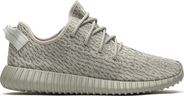 נעלי סניקרס Yeezy Boost 350 'Moonrock' של המותג אדידס בצבע אפור עשויות ניילון פוליאסטר Primeknit