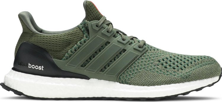 נעלי סניקרס UltraBoost 1.0 Limited 'Olive' של המותג אדידס בצבע ירוק עשויות ניילון פוליאסטר Primeknit