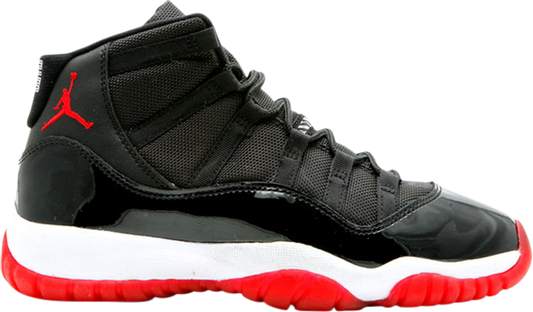 נעלי סניקרס Air Jordan 11 Retro GS 'Countdown Pack' של המותג נייקי בצבע שָׁחוֹר עשויות 