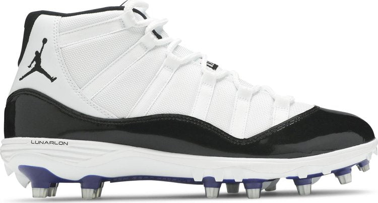 נעלי סניקרס Air Jordan 11 Retro TD Cleat 'Concord' של המותג נייקי בצבע לבן עשויות 