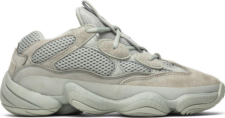 נעלי סניקרס Yeezy 500 'Salt' של המותג אדידס בצבע לבן עשויות רֶשֶׁת