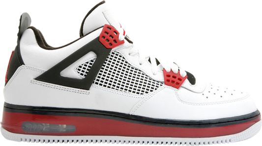 נעלי סניקרס Air Jordan Fusion 4 'White Varsity Red' של המותג נייקי בצבע לבן עשויות 