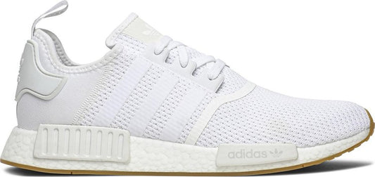 נעלי סניקרס NMD_R1 'Cloud White' של המותג אדידס בצבע לבן עשויות 