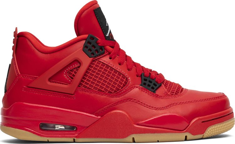 נעלי סניקרס Wmns Air Jordan 4 Retro NRG 'Singles Day' של המותג נייקי בצבע אָדוֹם עשויות 