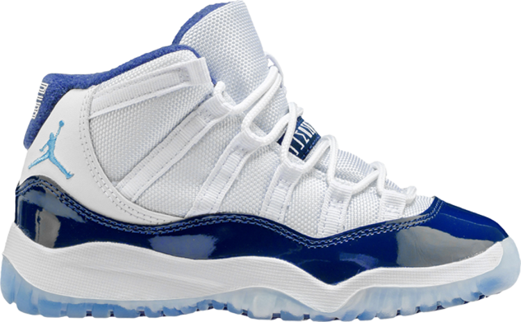 נעלי סניקרס Air Jordan 11 Retro PS 'Win Like '82' של המותג נייקי בצבע לבן עשויות 