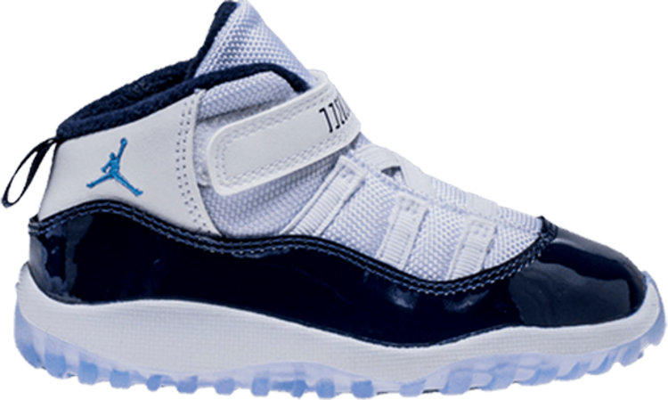 נעלי סניקרס Air Jordan 11 Retro TD 'Win Like '82' של המותג נייקי בצבע לבן עשויות 