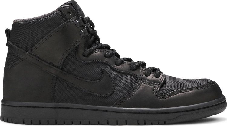 נעלי סניקרס SB Zoom Dunk High Pro BOTA 'Black' של המותג נייקי בצבע שָׁחוֹר עשויות 