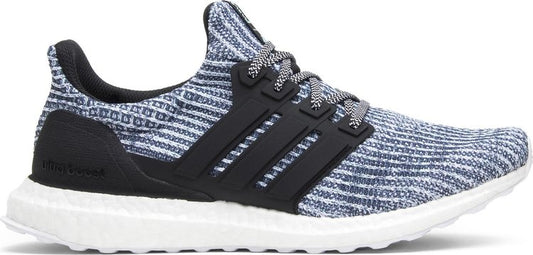 נעלי סניקרס Parley x UltraBoost 4.0 'White Carbon Blue' של המותג אדידס בצבע כְּחוֹל עשויות 