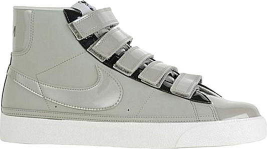 נעלי סניקרס Blazer AC High 'Medium Grey' של המותג נייקי בצבע אפור עשויות 