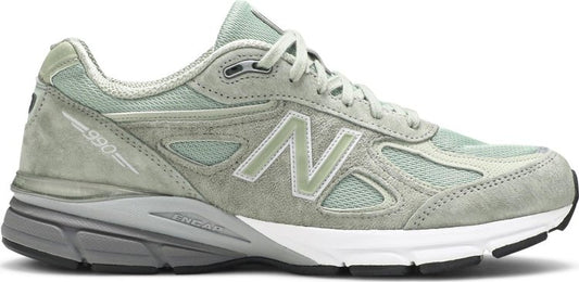 נעלי סניקרס 990v4 Made In USA 'Mint' של המותג ניו באלאנס בצבע ירוק עשויות 