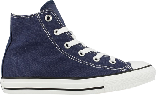 נעלי סניקרס Chuck Taylor All Star Hi GS 'Navy' של המותג קונברס אולסטאר בצבע כְּחוֹל עשויות 