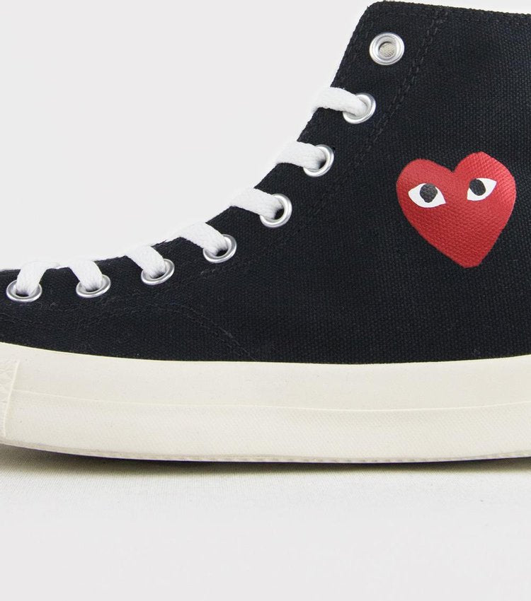 Comme des Garçons x Chuck Taylor All Star Hi 'Black'