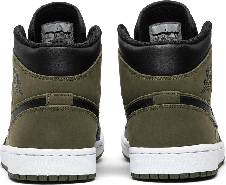 Air Jordan 1 Mid 'Olive Canvas'