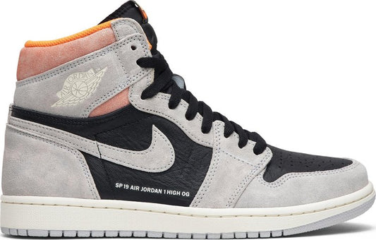 נעלי סניקרס Air Jordan 1 Retro High OG 'Neutral Grey' של המותג נייקי בצבע אפור עשויות עוֹר