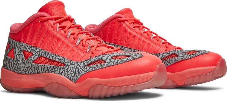 Air Jordan 11 Retro Low IE ' Flash Crimson '