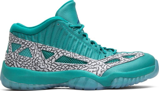 נעלי סניקרס Air Jordan 11 Retro Low IE 'Rio Teal' של המותג נייקי בצבע ירוק-כחול/טורקיז עשויות 