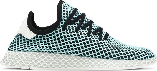 נעלי סניקרס Parley x Deerupt Runner 'Core Black' של המותג אדידס בצבע כְּחוֹל עשויות 
