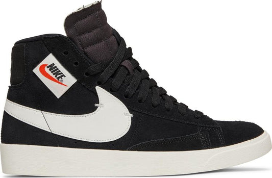 נעלי סניקרס Wmns Blazer Mid Rebel XX 'Black' של המותג נייקי בצבע שָׁחוֹר עשויות 